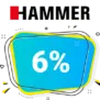 6% HAMMER Rabatt – Cashback