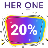 20% HER ONE Gutschein – AUF ALLES