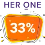 33% HER ONE Rabatt – Im Spar-Abo