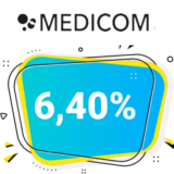 6,40% Medicom Rabatt – Cashback